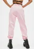 Pink Explicit Rhinestone Sweatpants sold by Dolls Kill