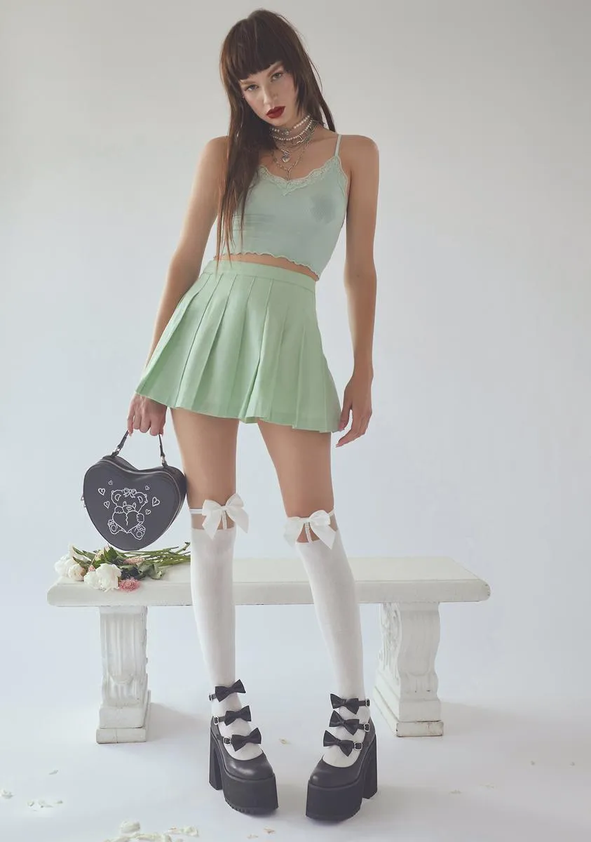Mint Real Is Rare Skirt Set sold by Dolls Kill product image thumbnail 3