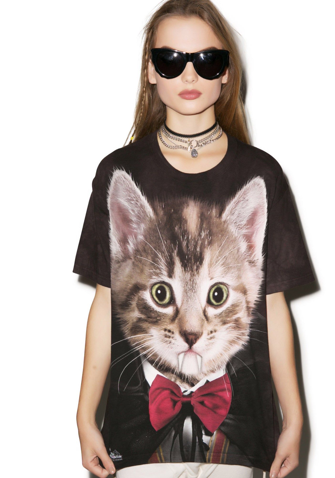Vampire Kitten Tee sold by Dolls Kill product image thumbnail 3