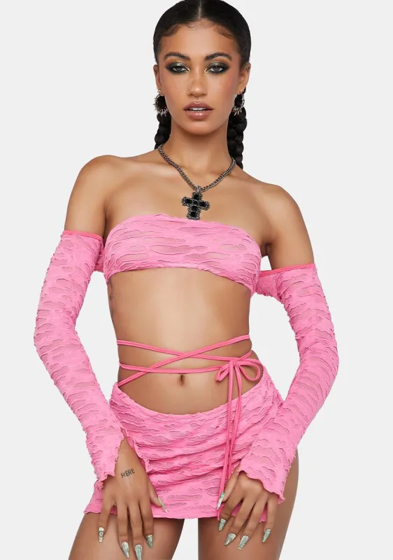 Do You Wanna Skirt Set sold by Dolls Kill