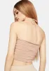 Bare Just Go With It Crop Top sold by Dolls Kill