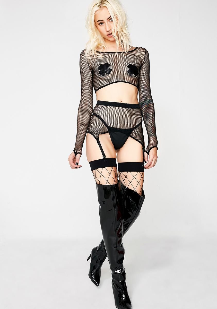 Midnight Fantasy Lingerie Set sold by Dolls Kill product image thumbnail 3