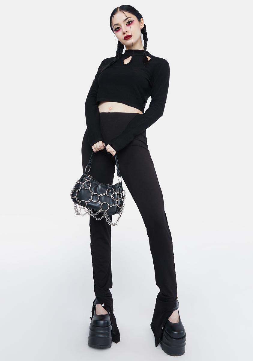 Key To The Afterlife Sweater Top sold by Dolls Kill product image thumbnail 3