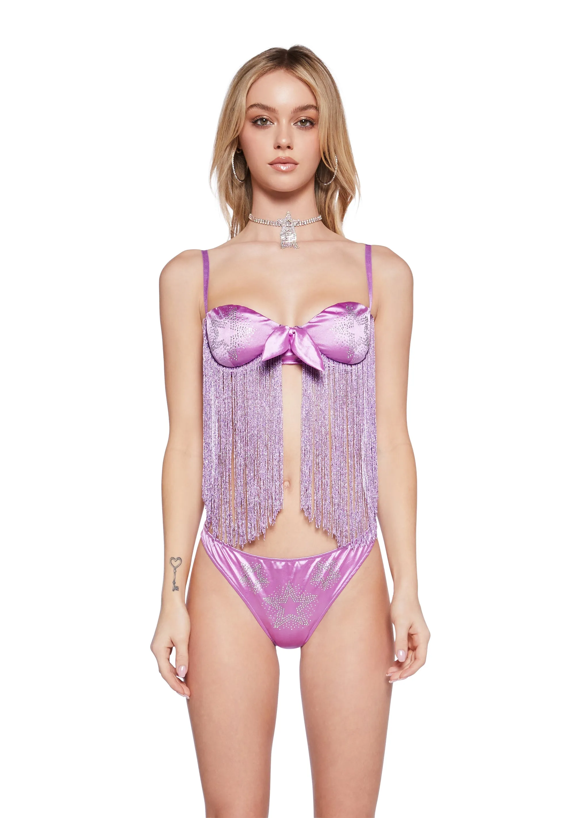 Lassoing Love Lingerie Set sold by Dolls Kill