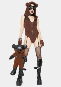 Beary Bad Costume Set sold by Dolls Kill