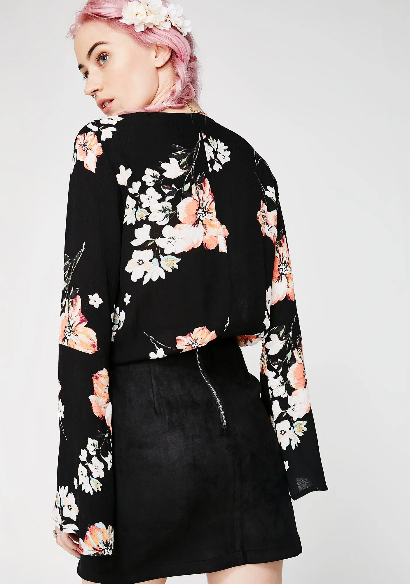 First Bloom Floral Top sold by Dolls Kill product image thumbnail 3