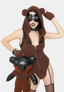 Beary Bad Costume Set sold by Dolls Kill