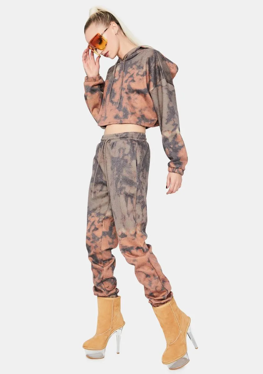 Switch Things Up Tie Dye Jogger Set sold by Dolls Kill product image thumbnail 3