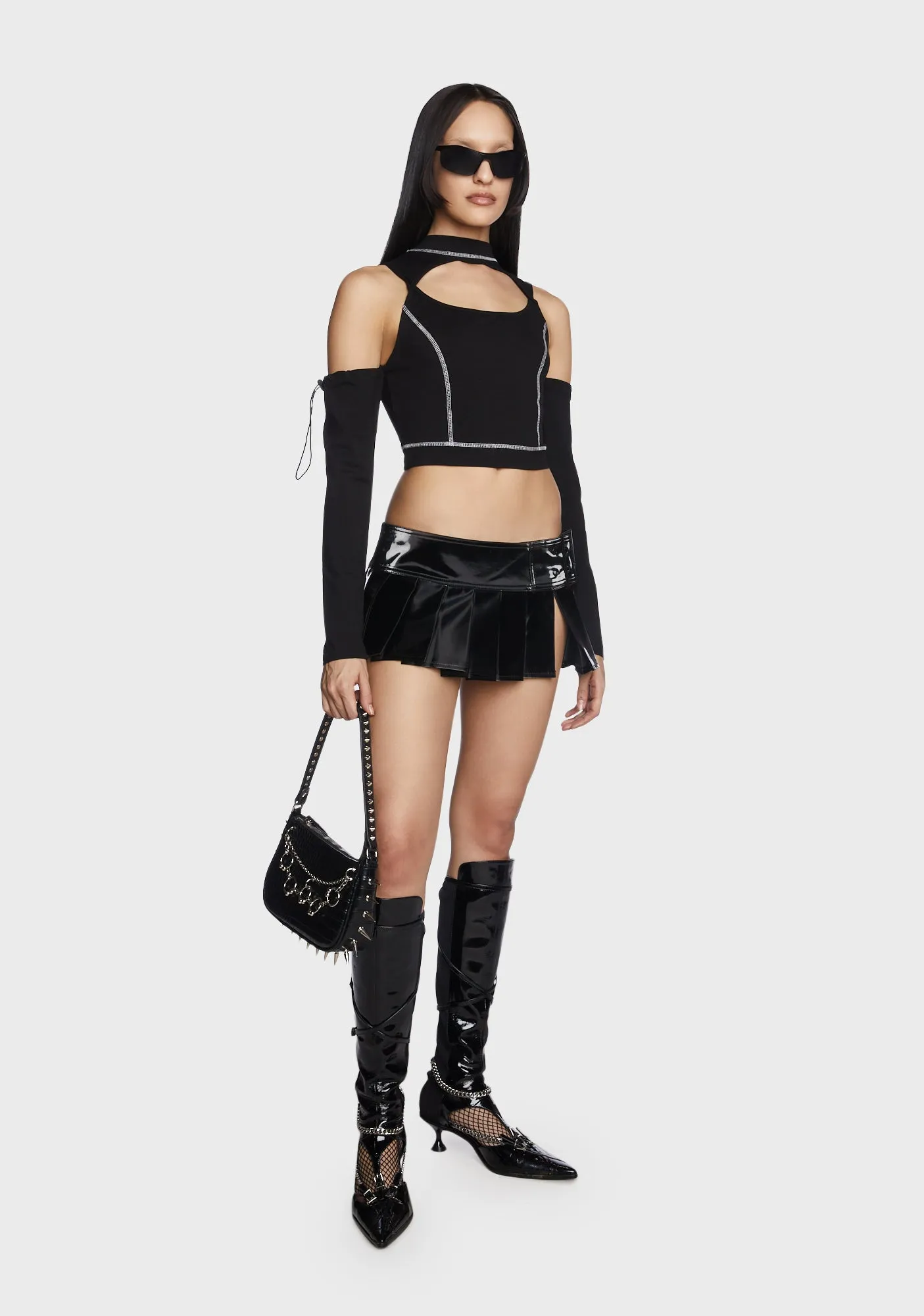 Digitized Desire Crop Top sold by Dolls Kill product image thumbnail 3