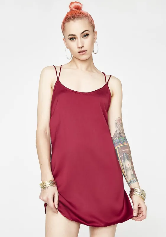 Haute Slip Dress sold by Dolls Kill