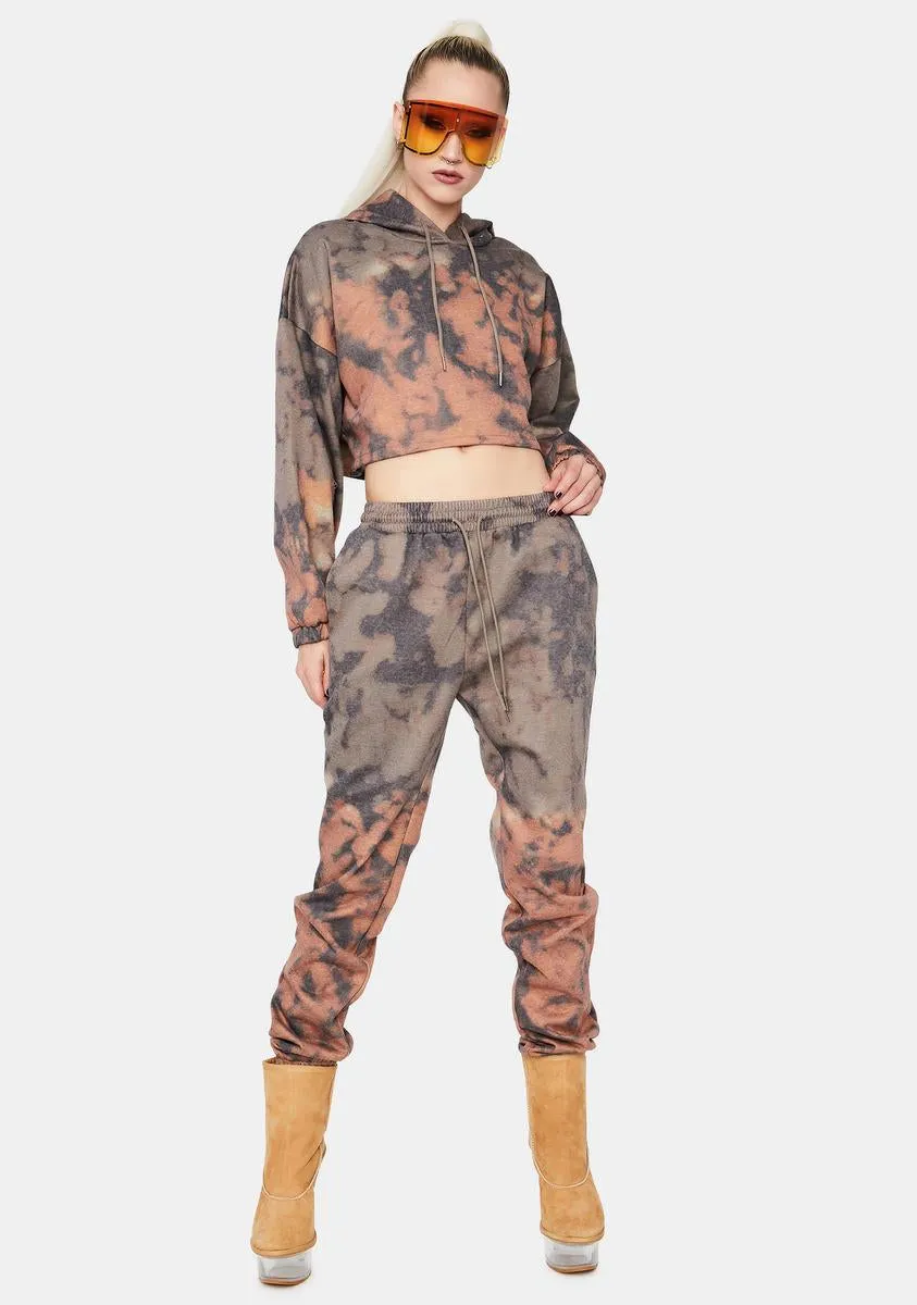 Switch Things Up Tie Dye Jogger Set sold by Dolls Kill product image thumbnail 2