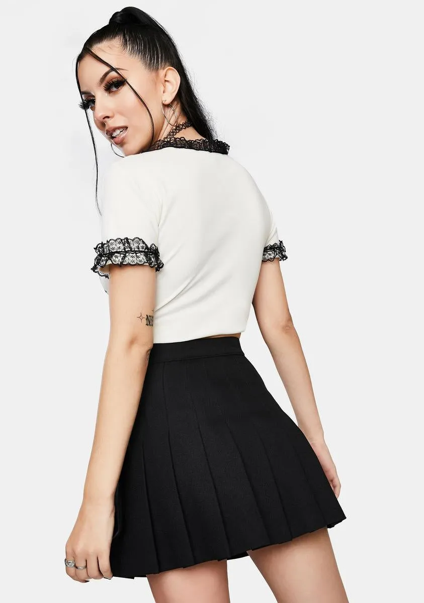 This Date Sucks Crop Top sold by Dolls Kill product image thumbnail 4