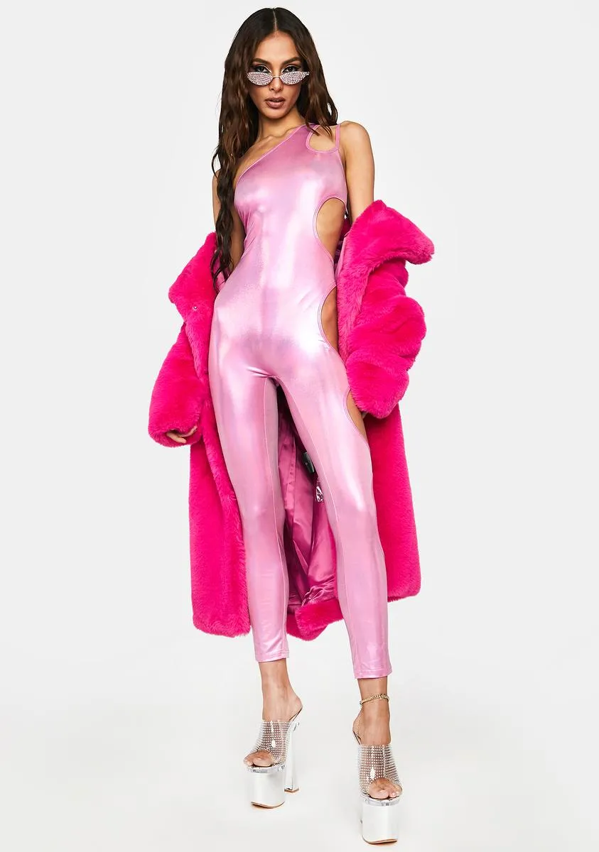 Pink Cutout Jumpsuit sold by Dolls Kill product image thumbnail 3