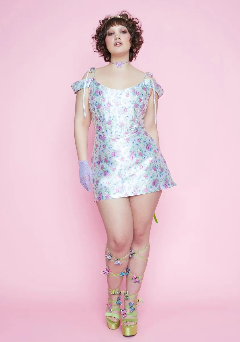 Blooming Pretty Polaroid Fever Corset Top sold by Dolls Kill product image thumbnail 3