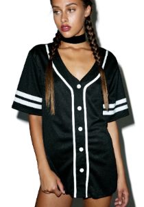 Game Over Baseball Jersey sold by Dolls Kill