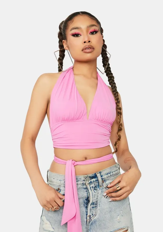 Best You've Had Crop Halter Top sold by Dolls Kill