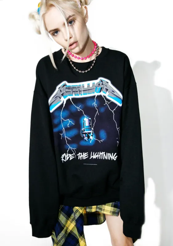 Fight Fire With Fire Sweatshirt sold by Dolls Kill