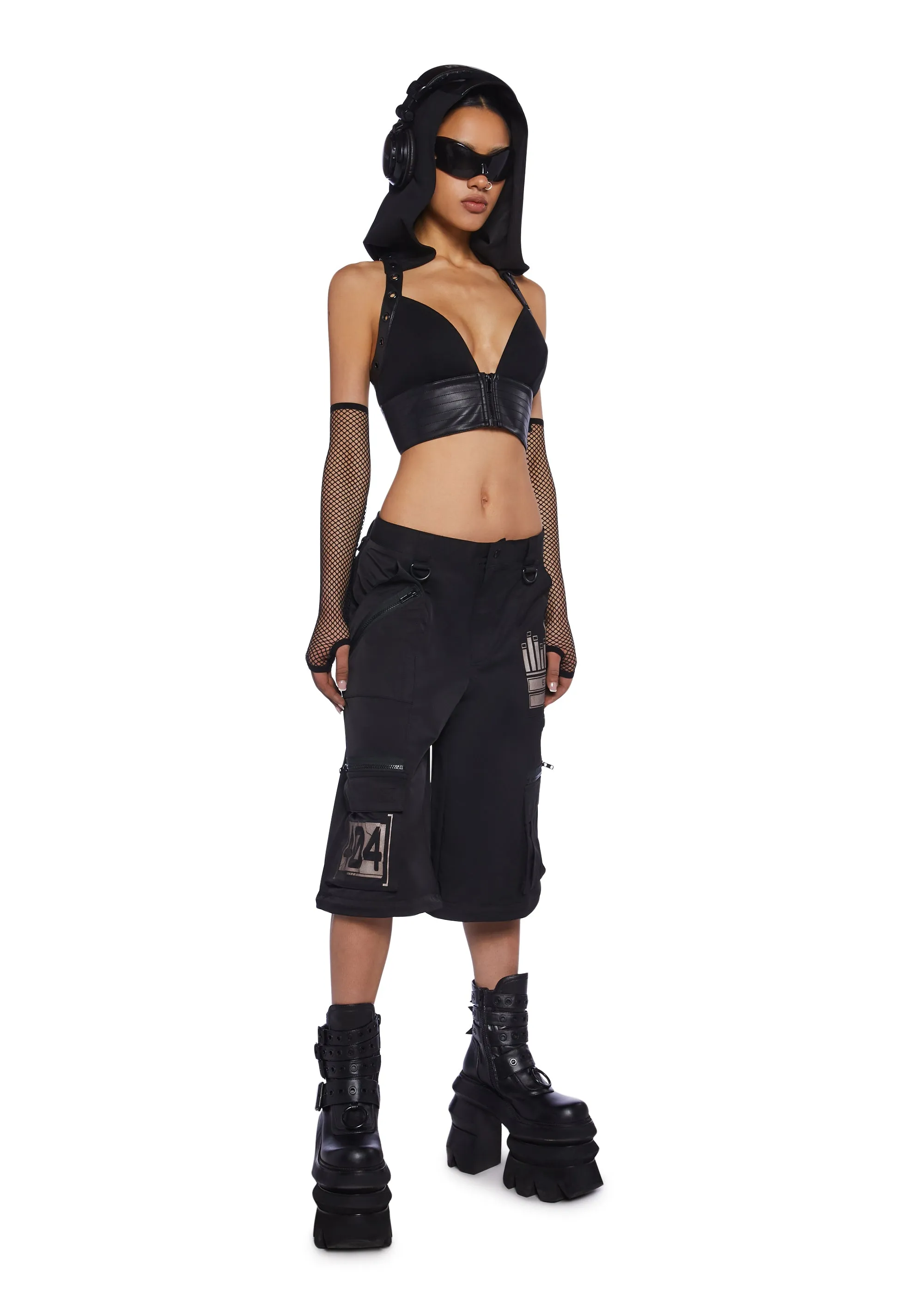 Immortal Distortion Bra Top sold by Dolls Kill product image thumbnail 2