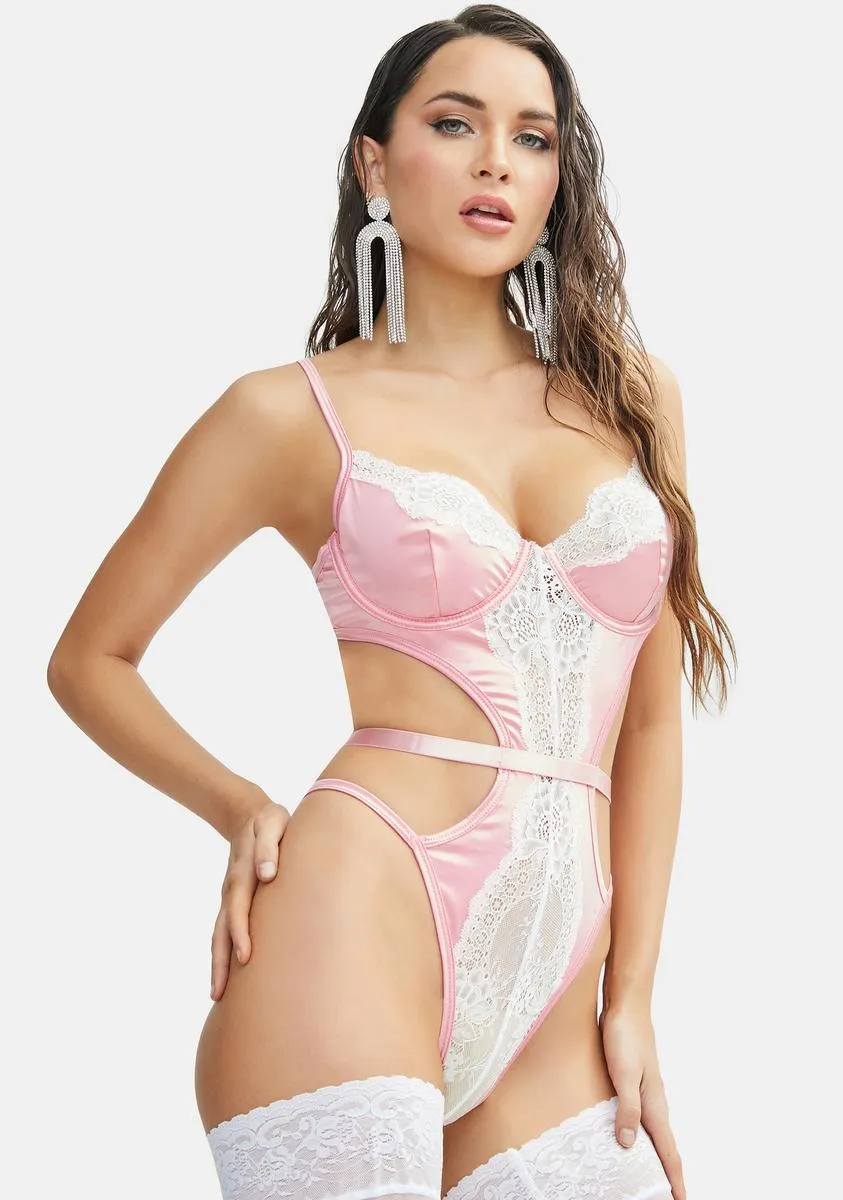 Princess Treatment Satin Teddy sold by Dolls Kill product image thumbnail 2