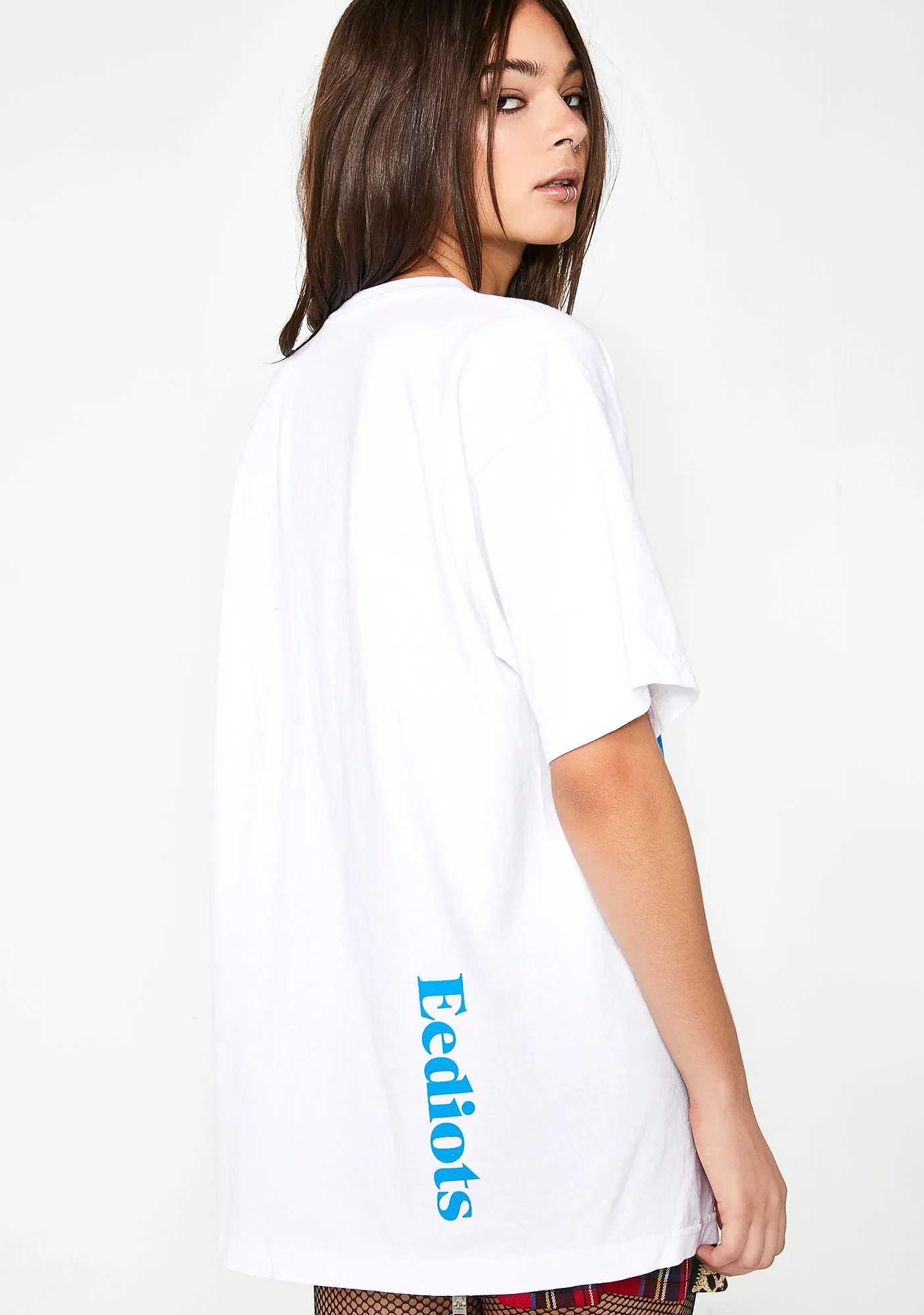 Stimpy Blue Square Tee sold by Dolls Kill product image thumbnail 4