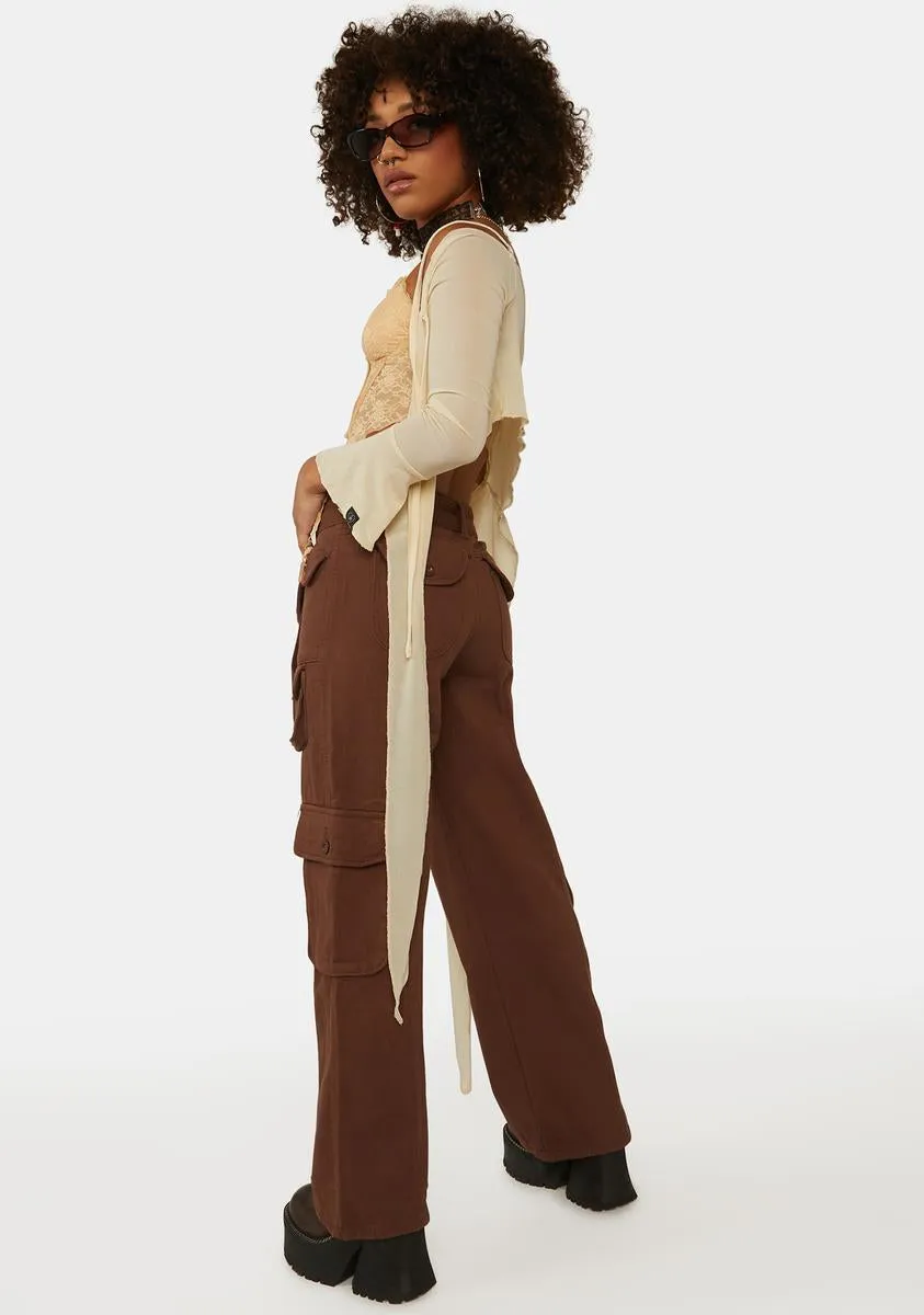 Y2k Cargo Pants sold by Dolls Kill product image thumbnail 4