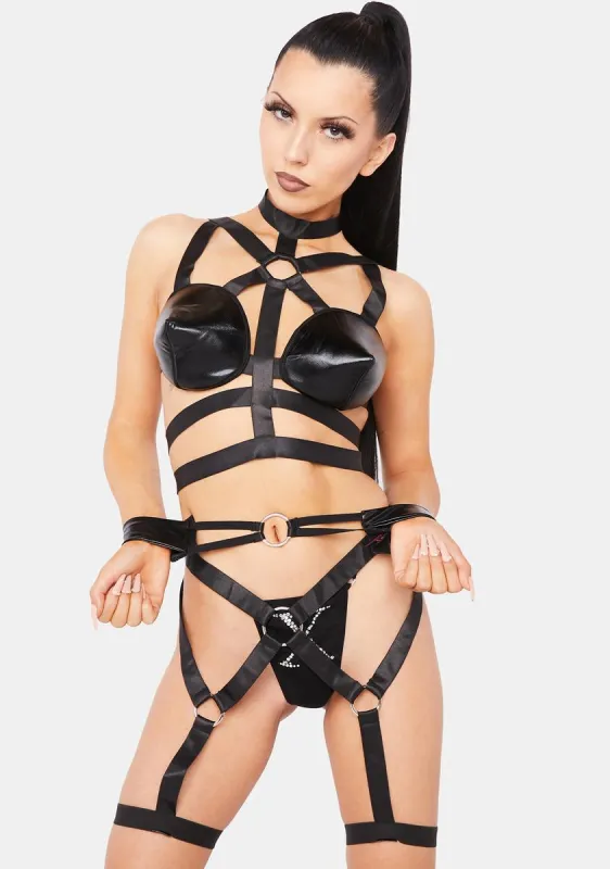 Living Dangerously Lingerie Set sold by Dolls Kill