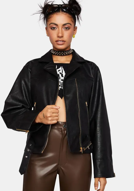 Biker Jacket sold by Dolls Kill
