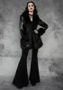 Your Darkest Hour Vegan Leather Coat sold by Dolls Kill