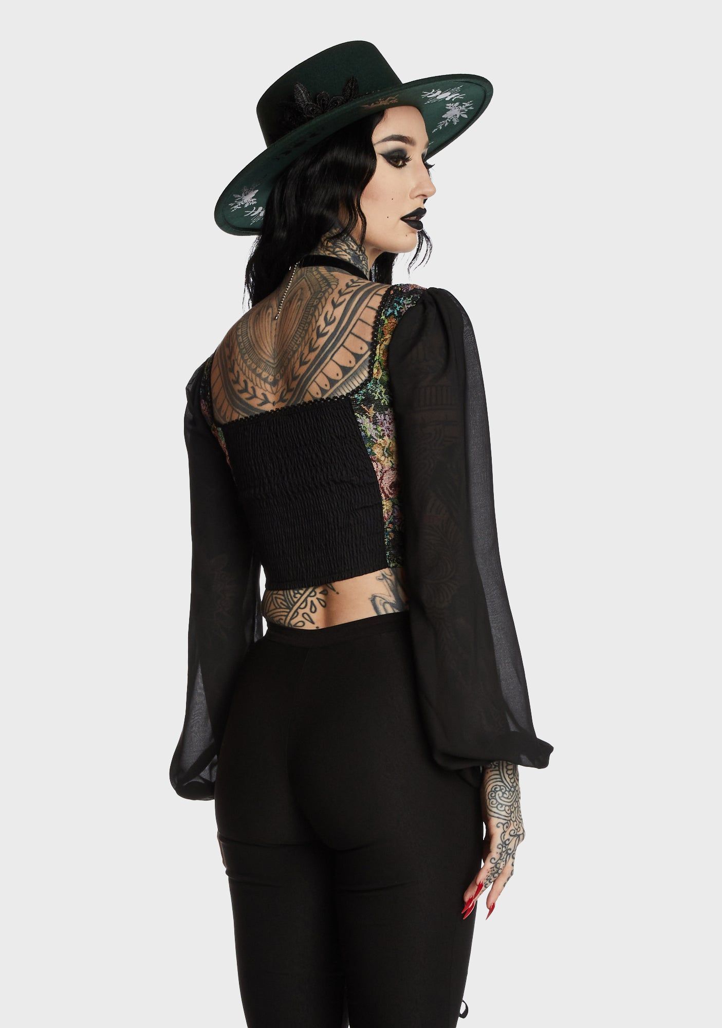 Captured Souls Corset Top sold by Dolls Kill product image thumbnail 3