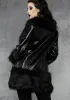 Your Darkest Hour Vegan Leather Coat sold by Dolls Kill