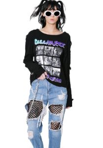 Discharge Bondage Shirt sold by Dolls Kill
