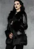 Your Darkest Hour Vegan Leather Coat sold by Dolls Kill