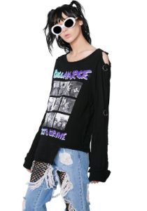 Discharge Bondage Shirt sold by Dolls Kill
