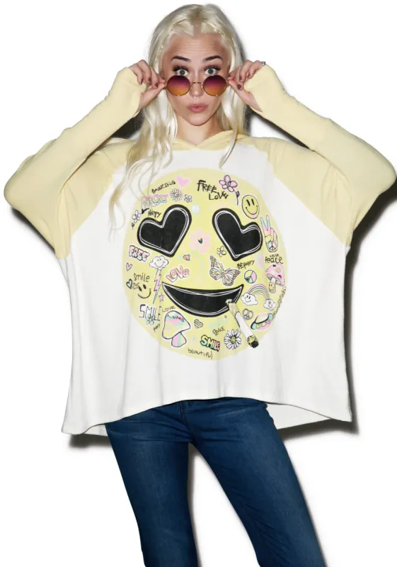 Lonnie Oversized Raglan sold by Dolls Kill