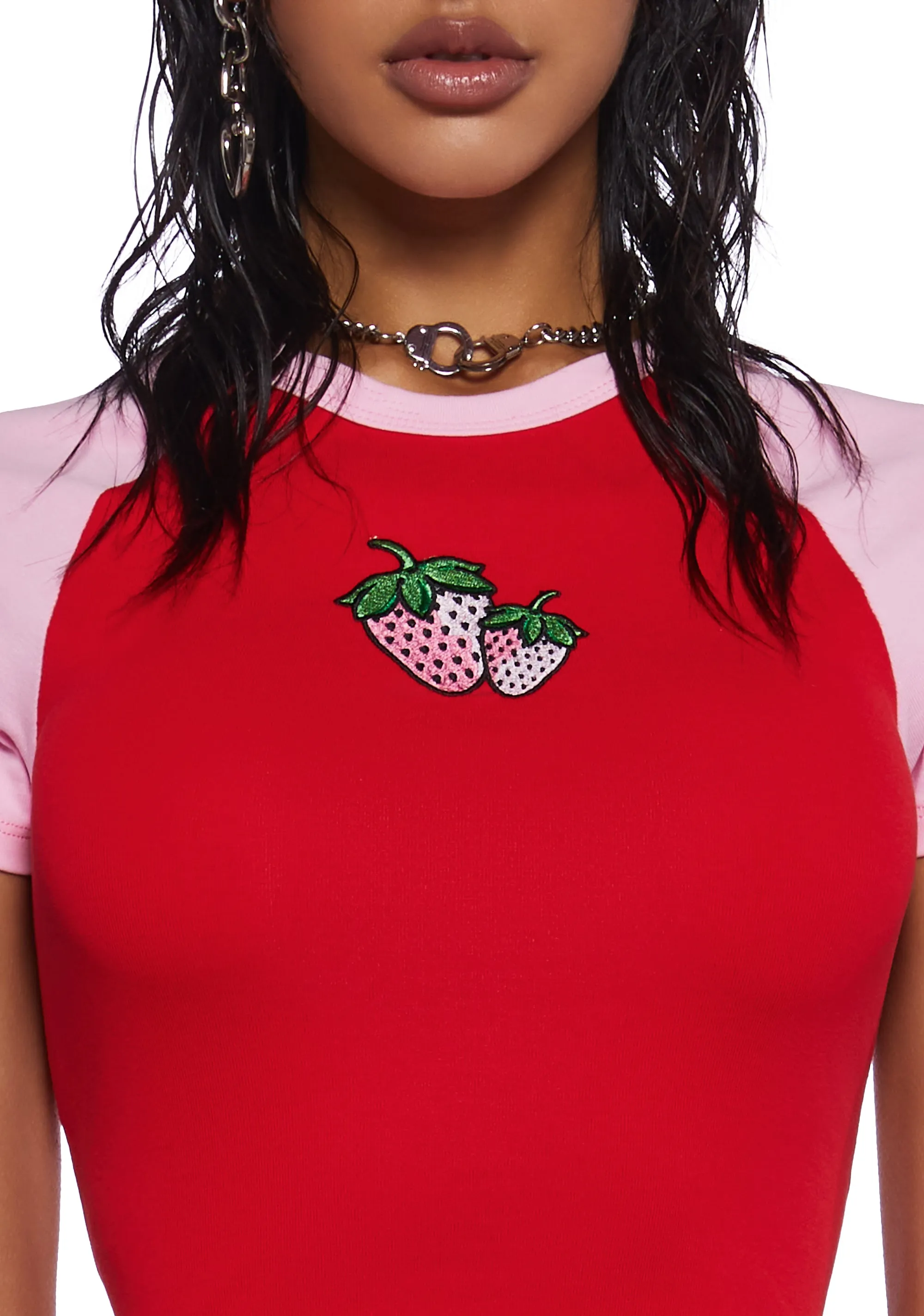 Strawberry Fields Raglan Tee sold by Dolls Kill product image thumbnail 5