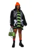 Plus Bare Bones Sherpa Jacket sold by Dolls Kill