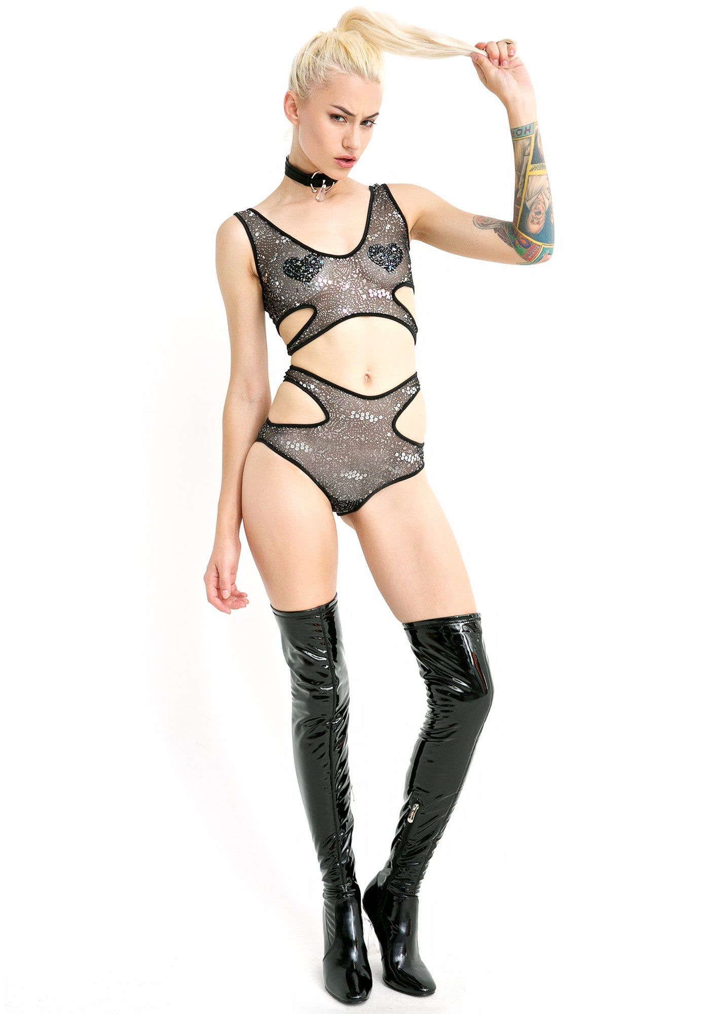 Volume Up Lingerie Set sold by Dolls Kill product image thumbnail 2