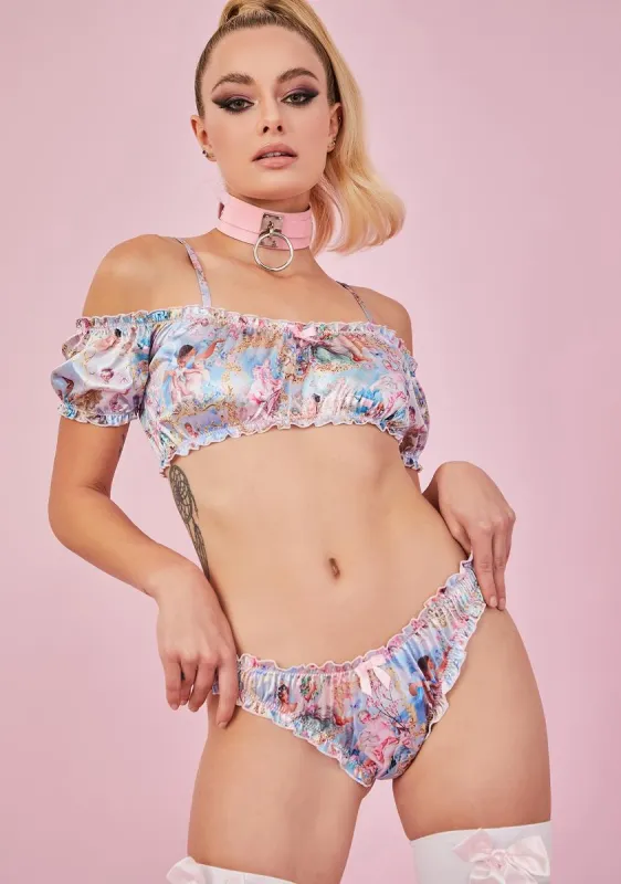 Divine Lush Opulence Lingerie Set sold by Dolls Kill