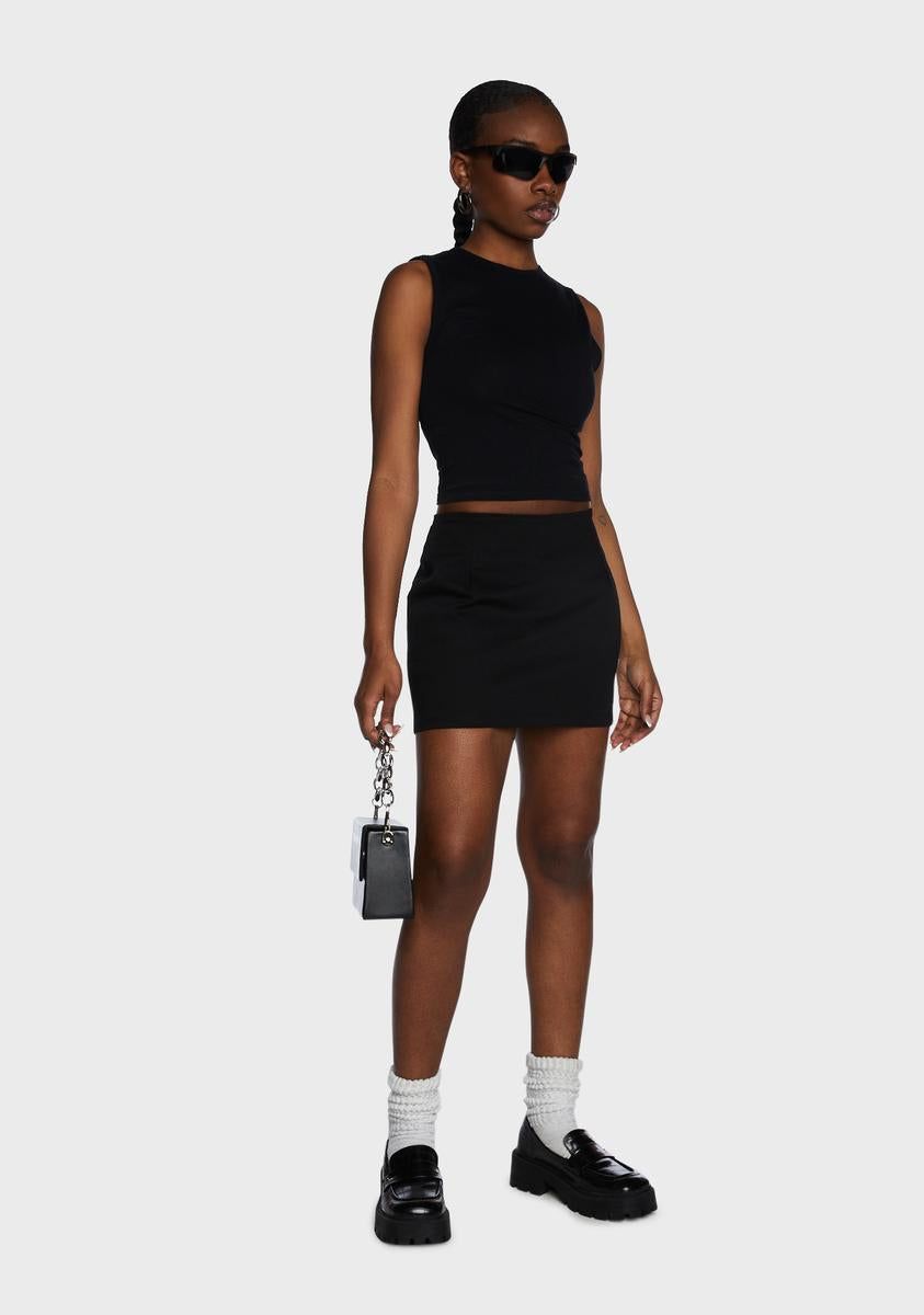 Monlo Crop Top - Black sold by Dolls Kill product image thumbnail 5