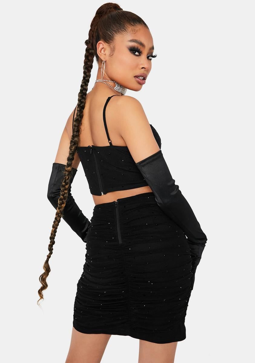 Club Queen Skirt Set sold by Dolls Kill product image thumbnail 4