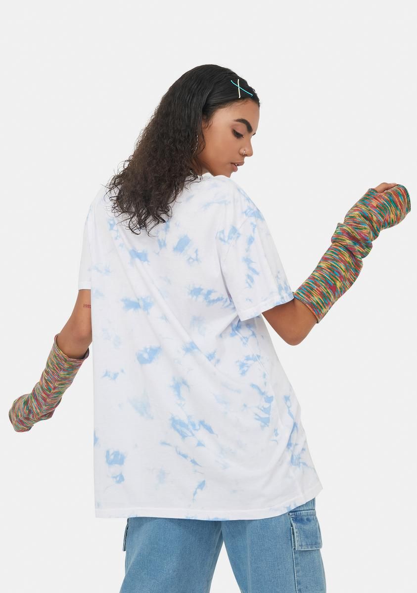 Skater Baby Tie Dye Graphic Tee sold by Dolls Kill product image thumbnail 4