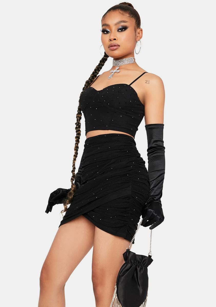 Club Queen Skirt Set sold by Dolls Kill product image thumbnail 2