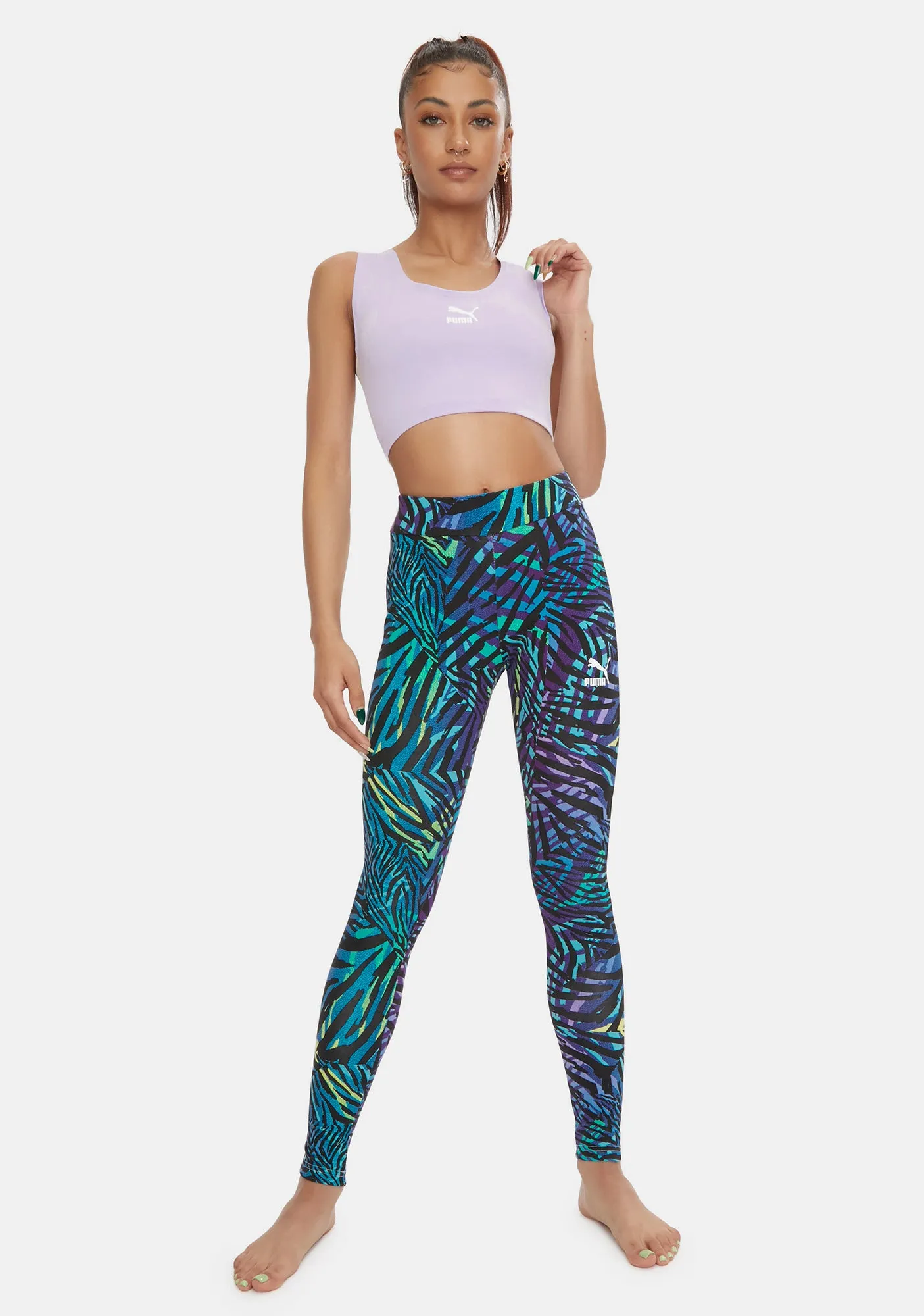 Lavender Iconic T7 Bralette sold by Dolls Kill product image thumbnail 3