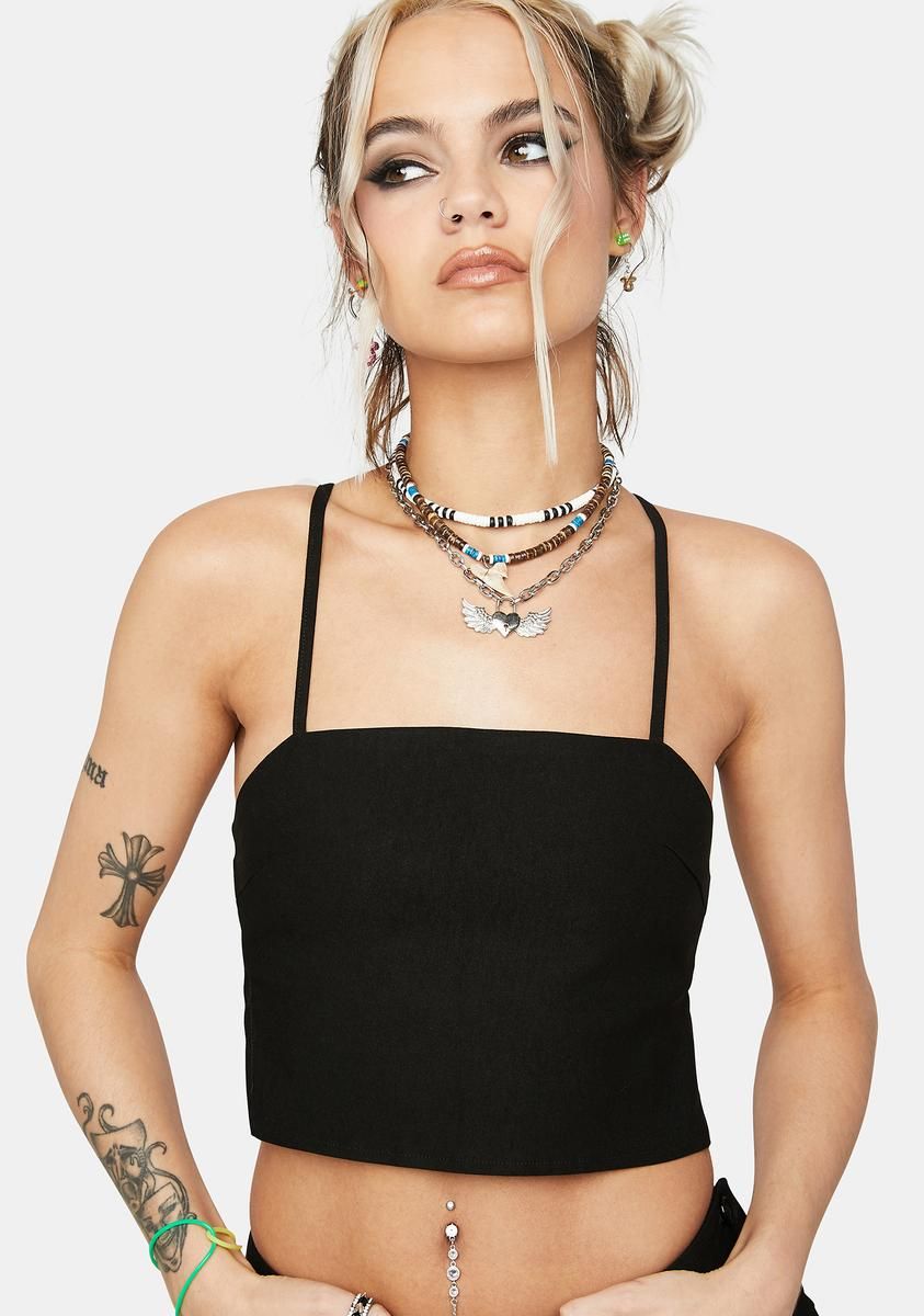 Merita Crop Top sold by Dolls Kill