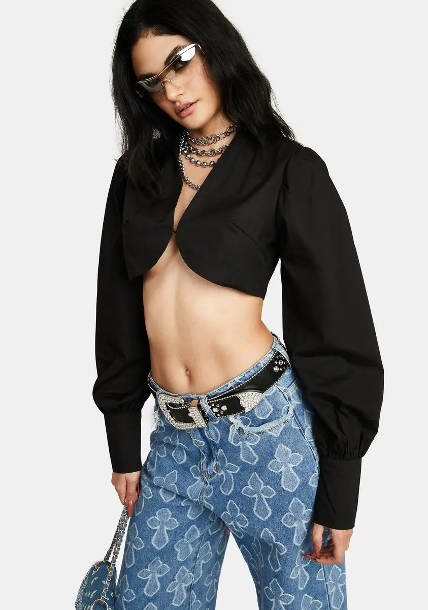 Not So Pure Crop Top sold by Dolls Kill product image thumbnail 2