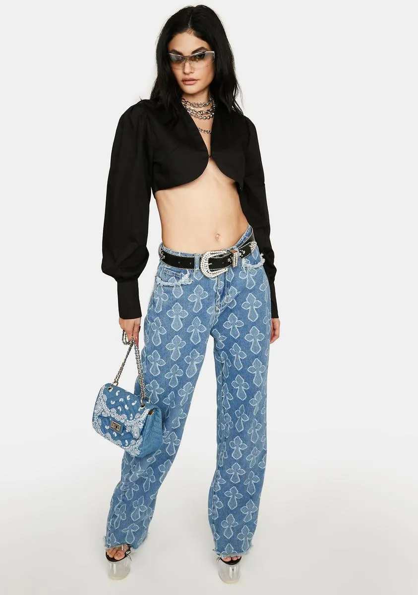 Not So Pure Crop Top sold by Dolls Kill product image thumbnail 3