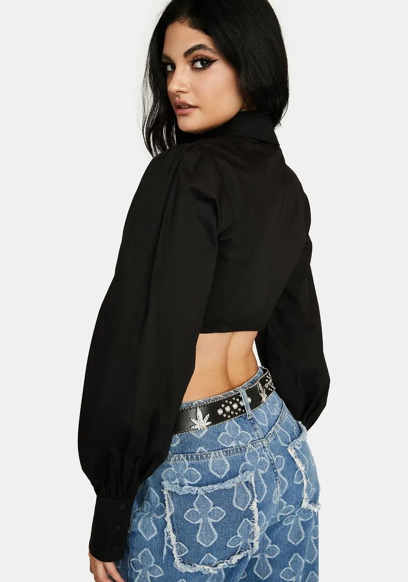 Not So Pure Crop Top sold by Dolls Kill product image thumbnail 4