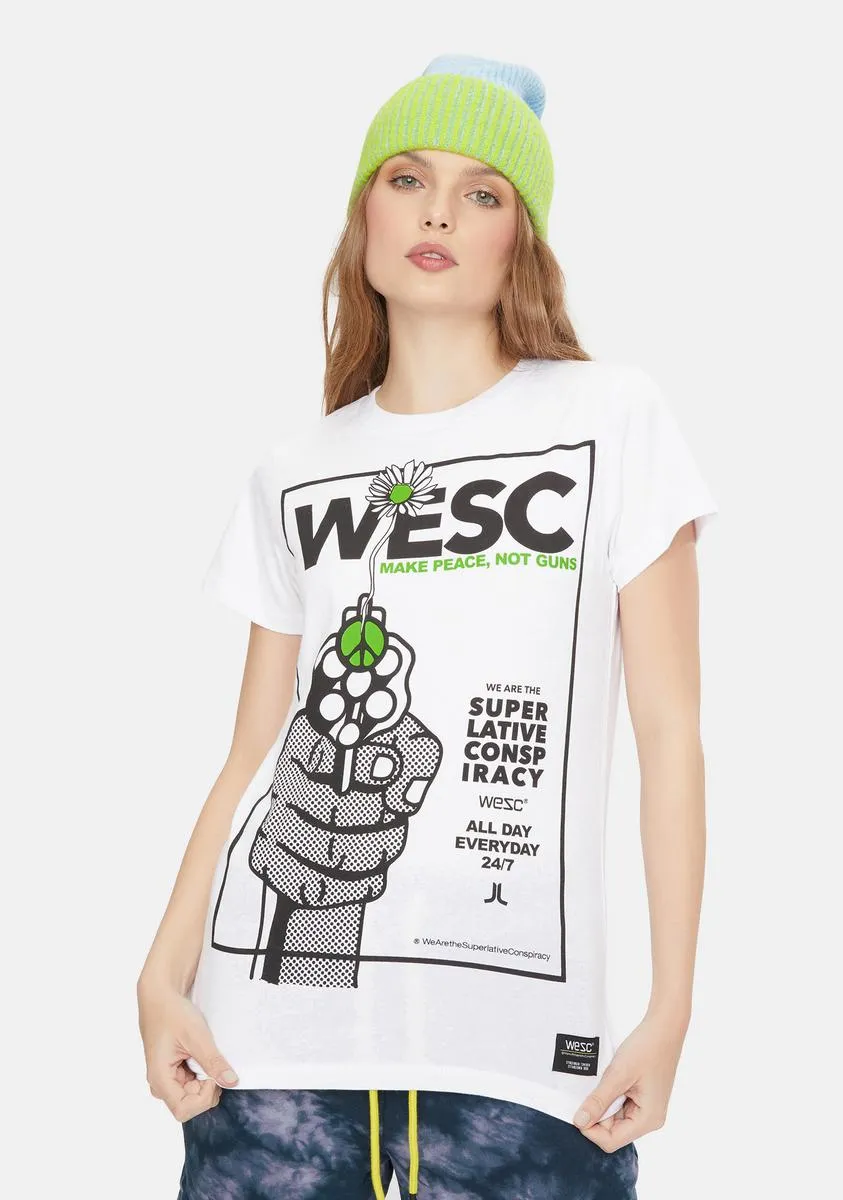 Max Make Peace T-Shirt sold by Dolls Kill