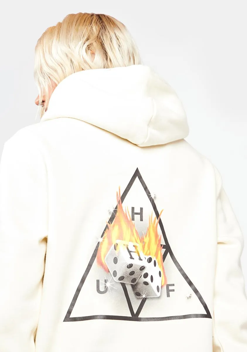 Hot Dice Triple Triangle Pullover Hoodie sold by Dolls Kill