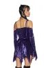 F is For Fairies Handkerchief Dress - Purple Velvet sold by Dolls Kill